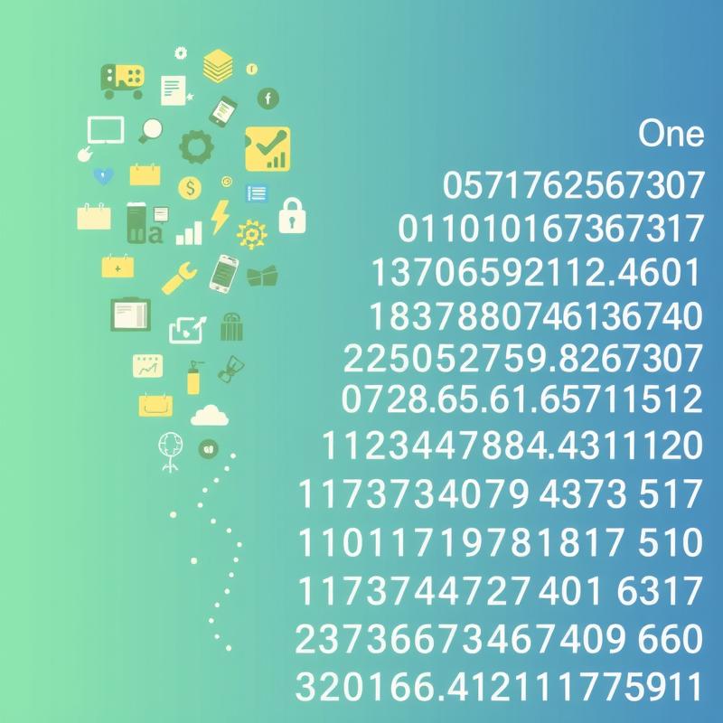 Flux: Raw mixed data icons flowing into and transforming into clean uniform numeric grids, representing one-hot encoding an...