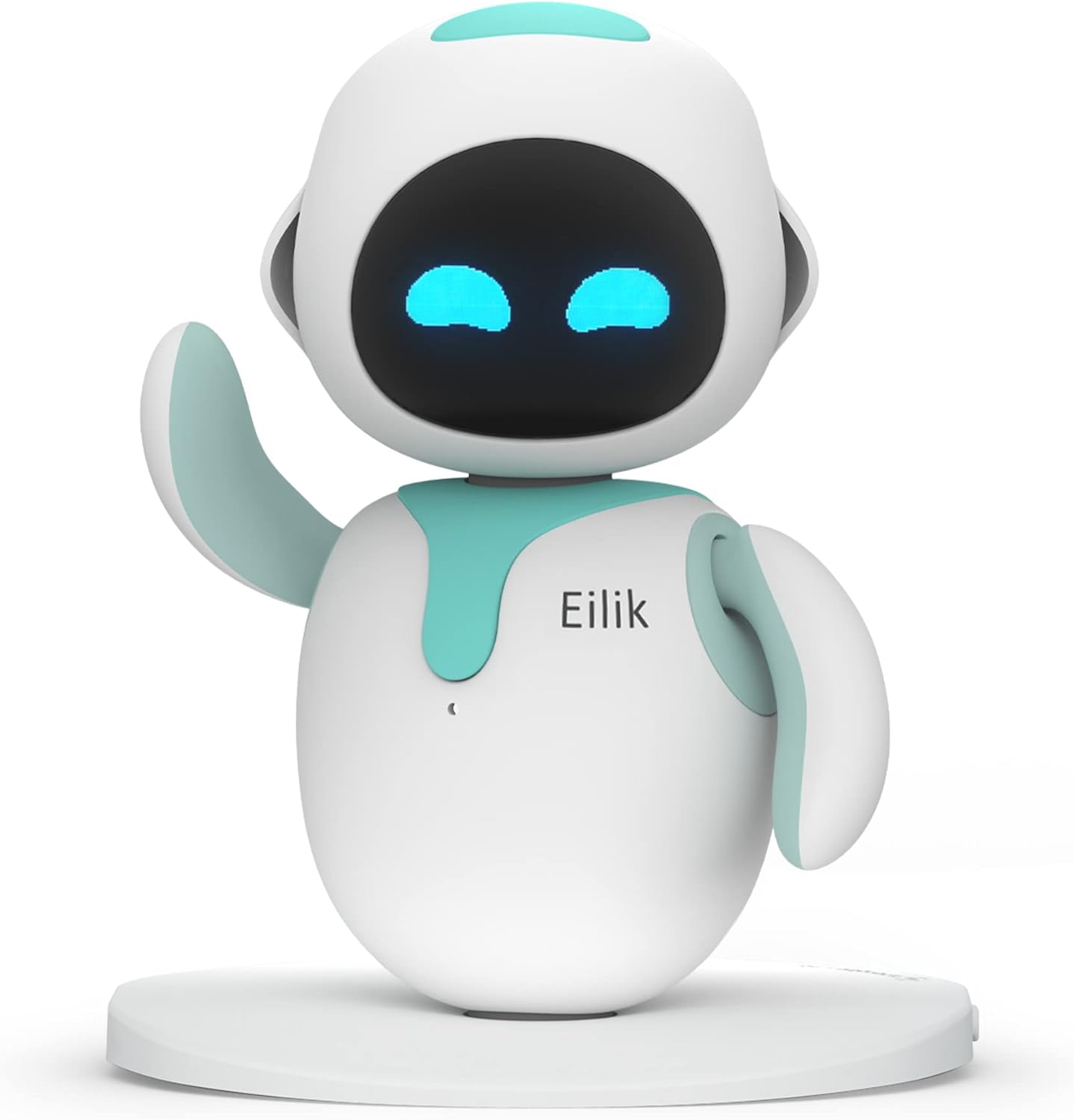 Eilik Blue – Smart Interactive Pet Robot. Company for Your Home & Workspace, with Highly Advanced Software – Sensory Toys and Talking Robot, Kids and Adults Gift